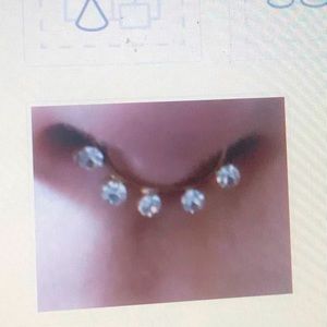 COPY - NEW Silver SEPTUM RING, No Piercing Needed,